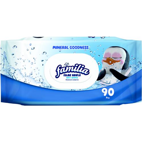 МОКРИ КЪРПИ ФАМИЛИЯ 90бр. MINERAL GOODNESS/8397/