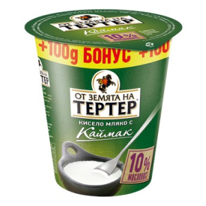 ТЕРТЕР КИСЕЛО МЛЯКО С КАЙМАК 10%