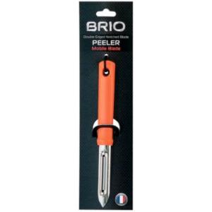 БРИО БЕЛАЧКА С ПОДВИЖНО НОЖЧЕ - ОРАНЖЕВА ДРЪЖКА