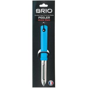 БРИО БЕЛАЧКА С ПОДВИЖНО НОЖЧЕ - СВЕТЛОСИНЯ ДРЪЖКА