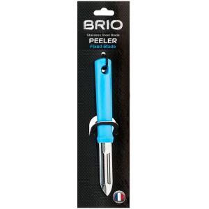 БРИО БЕЛАЧКА С НЕПОДВИЖНО НОЖЧЕ - СВЕТЛОСИНЯ ДРЪЖКА