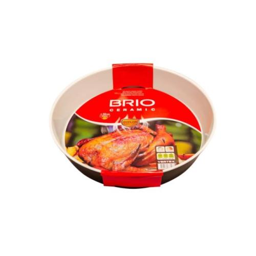 БРИО Ceramic - Тава кръгла 32см, с керамично покритие