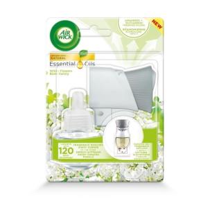 АРОМАТИЗАТОР AIR WICK МАШИНКА ЗА КОНТАКТ БЕЛИ ЦВЕТЯ