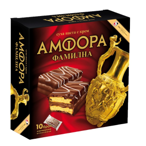 СП АМФОРА 10х35 С КРЕМ КАКАО