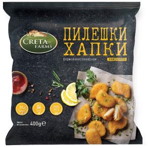 БЕЛЛА ЗАМРАЗЕНИ ПИЛЕШКИ ХАПКИ CRETA FARMS 0.400