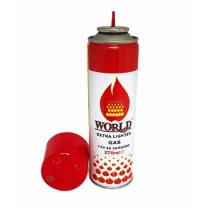 ГАЗ ЗА ЗАПАЛКИ WORLD 270МЛ