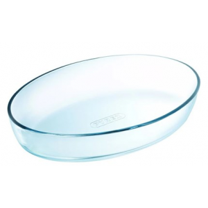 БРИО - PYREX - ESSENTIALS - ТАВА ОВАЛ - 30X21X6СМ - 2Л - 345B000/7144