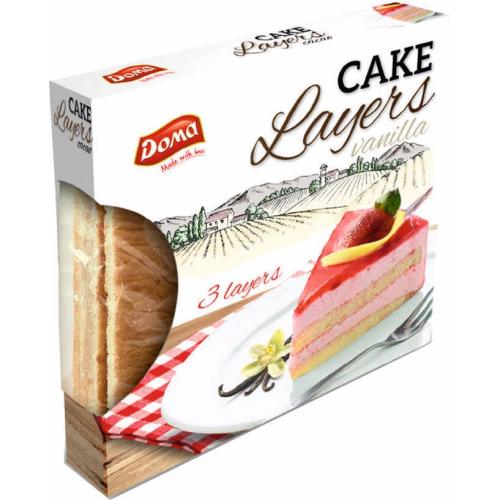 ДОЛЧИ МАМА БЛАТ ЗА ТОРТА 0.400 ВАНИЛИЯ КУТИЯ