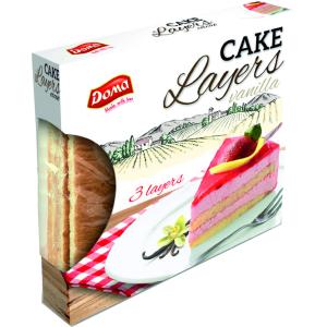 ДОЛЧИ МАМА БЛАТ ЗА ТОРТА 0.400 ВАНИЛИЯ КУТИЯ