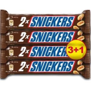 ШОКОЛАДОВ ДЕСЕРТ СНИКЪРС 4 PACK 200ГР (1Х34)