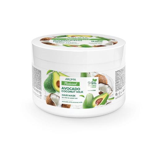 АРОМА NATURAL МАСКА 0.450 АВОКАДО И КОКОСОВО МЛЯКО