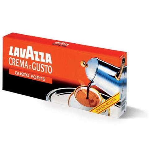 КАФЕ ЛАВАЦА КРЕМА Е ГУСТО ФОРТЕ 4БРх0.250