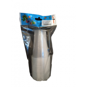 ПЛАСТИК ПВЦ ЧАШИ 0.180 ПРОЗРАЧНИ 20бр