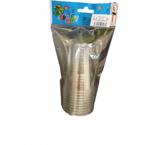 ПЛАСТИК ПВЦ ЧАШИ 0.200 КРИСТАЛ 10бр