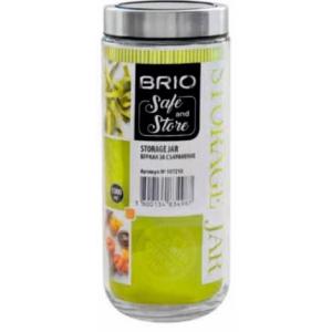 BRIO SAFE AND STORE - БУРКАН С ПРОЗРАЧЕН КАПАК - 1000МЛ, XL 9X9X22СМ