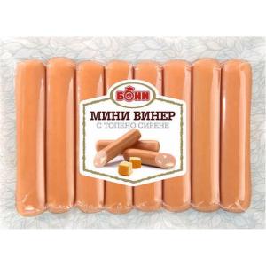 БОНИ КРЕНВИРШ МИНИ ВИНЕР С ТОПЕНО СИРЕНЕ 0.200