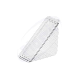 КУТИЯ ТРИЪГЪЛНА ЗА САНДВИЧ ( FT 104 B ) С ПРИКАЧЕН КАПАК