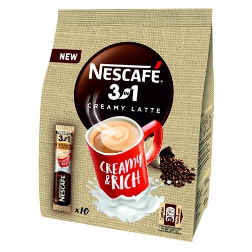НЕСКАФЕ 3в1 10х15g CREAMY LATTE