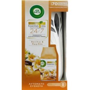 АРОМАТИЗАТОР AIR WICK МАШИНКА + РЕЗЕРВА 250мл - VANILLA