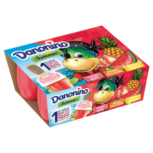 ДАНОНИНО ДИНЯ/ПРАСКОВА/АНАНАС 6х0.050