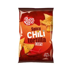 ТОРТИЛА ЧИПС ПОКО ЛОКО ЧИЛИ 0.125 /1199/