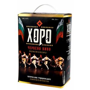ВП ПАЗАРДЖИК ВИНО ХОРО 3л ЧЕРВЕНО