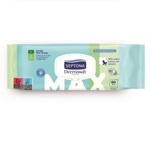 СЕПТОНА DETMASOFT МОКРИ ПОЧИСТВАЩИ КЪРПИ И ГРИЖА ЗА ВЪЗРАСТНИ 60бр С КАПАК LARGE