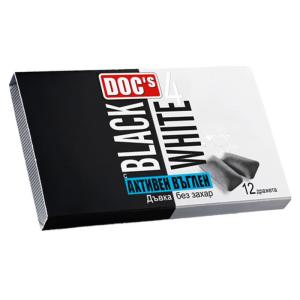 ДЪВКИ DOC S BLACK 4 WHITE БЛИСТЕР 12бр
