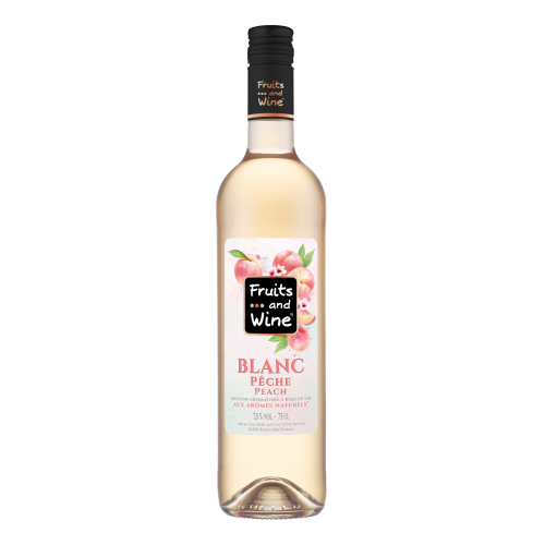 НАПИТКА FRUITS AND WINE БЯЛО ПРАСКОВА 0.750