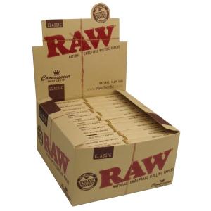 ХАРТИЯ ЗА ЦИГАРИ RAW KING SIZE 2 IN 1