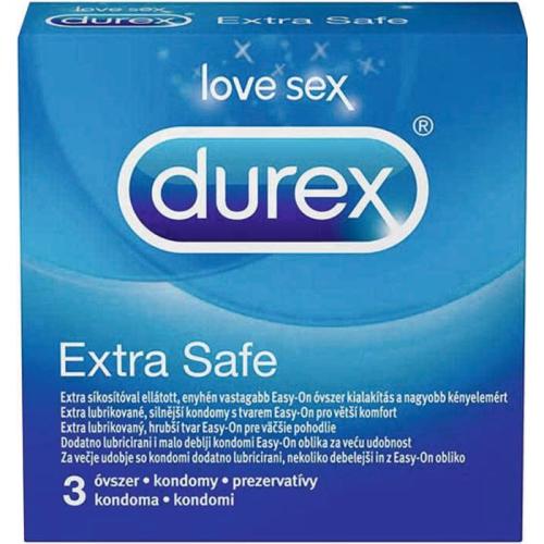 ДЮРЕКС 3БР  DRY EXTRA SAFE /7472/