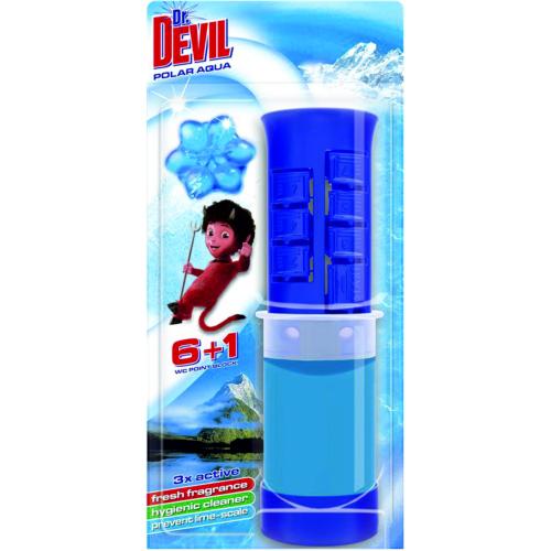ДИСКОВЕ ЗА ТОАЛЕТНА DR. DEVIL 7 ДОЗИ POLAR AQUA 0.045