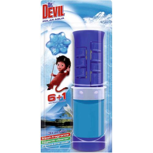 ДИСКОВЕ ЗА ТОАЛЕТНА DR. DEVIL 7 ДОЗИ POLAR AQUA 0.045