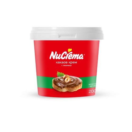НУКРЕМА КАКАОВ КРЕМ С ЛЕШНИЦИ 0.200