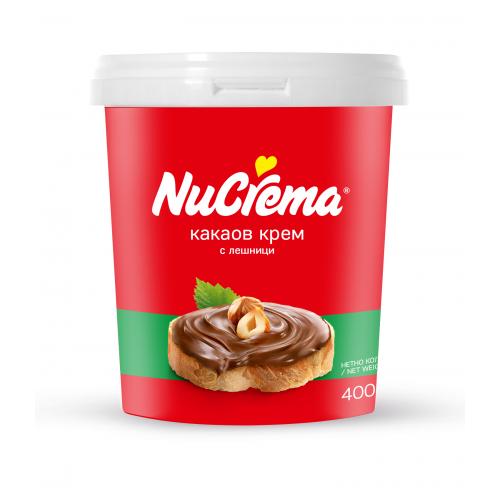 НУКРЕМА КАКАОВ КРЕМ С ЛЕШНИЦИ 0.400
