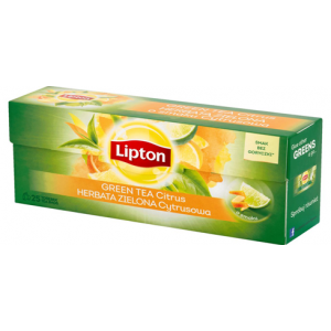 ЛИПТЪН ЗЕЛЕН ЧАЙ ЦИТРУС 25бр /9749/