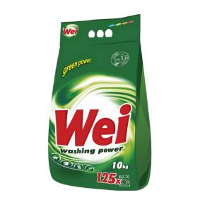 ПРАХ ЗА ПРАНЕ WEI GREEN POWER 10кг ЗЕЛЕНА /1677/