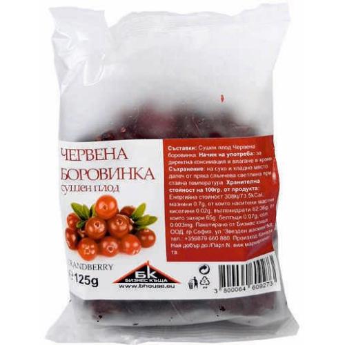 БК ЧЕРВЕНА БОРОВИНКА СУШЕН ПЛОД 0.125