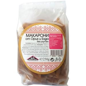 БК МАКАРОНИ ОТ ОРИЗ И ЕЛДА БЕЗ ГЛУТЕН 0.250
