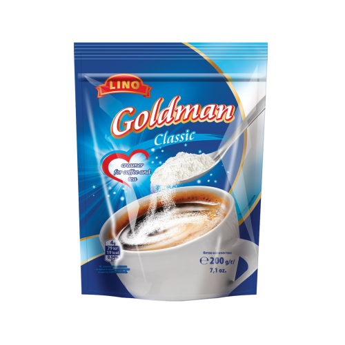 ЛИНО ПРОДУКТ ЗА КАФЕ И ЧАЙ 200гр GOLDMAN ПЛИК