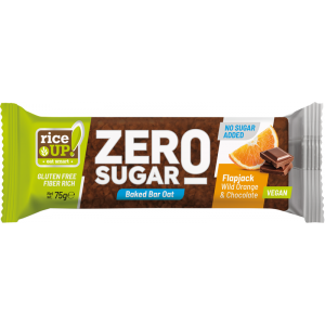 RICEUP ZERO SUGAR GLUTEN FREE ОВЕСЕН БАР ПОРТОКАЛ И ШОКОЛАД 70G
