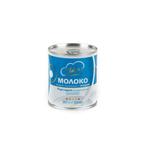 КОНДЕНЗИРАНО МЛЯКО ПОДСЛАДЕНО CHEF IS… МОЛОКО 0.397