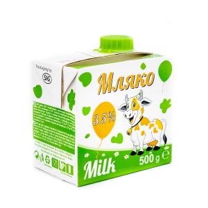 МИЛК 0.500 3.5 % УХТ