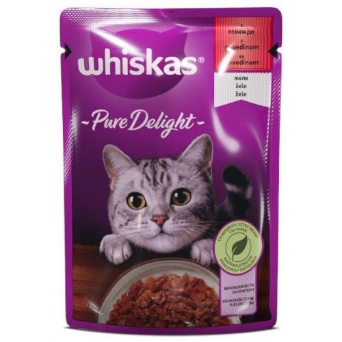 УИСКАС ПАУЧ 0.085 PURE DELIGHT ГОВЕЖДО