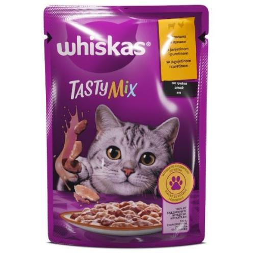 УИСКАС ПАУЧ 0.085 TASTY MIX АГНЕШКО И ПУЕШКО