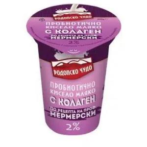 РОДОПСКО ЧУДО ПРОБИОТИЧНО КИСЕЛО МЛЯКО 2% С КОЛАГЕН 0.400