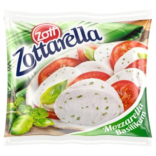 ФД МОЦАРЕЛА С БОСИЛЕК 0.125 ZOTT