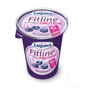 ФД КВАРК БОРОВИНКА/ПРАСКОВА И МАРАКУЯ  FITLINE 0.400 EXQUISA