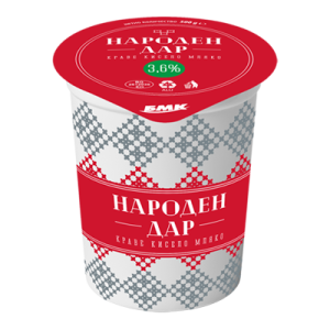 БМК НАРОДЕН ДАР КИСЕЛО МЛЯКО 3.6% 0.400