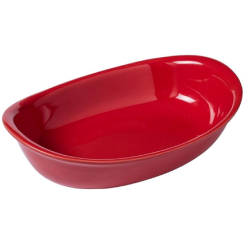 BRIO PYREX - SUPREME CERAMIC - ОВАЛНА ТАВА, 31Х21, 2,7Л, КЕРАМИКА, ЧЕРВЕНА